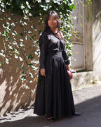 Jupe longue unie noire